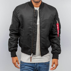 OEM Wholesale Loose Bomber <b>Jackets</b> Breathability Waterproof Reversible Nylon Custom Logo Men Bomber <b>Jackets</b> Breathable - Product Image 4