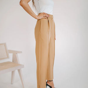 Pantalon Cargo Femme Décontracté Taille Haute avec Poches – Vêtements Féminins en Gros - Product Image 5