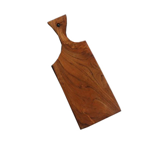 Planche à découper en bois de noyer Bloc à découper de cuisine assaisonné pour fromage Charcuterie Planche à charcuterie en bois - Product Image 2