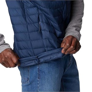 Veste matelassée d'hiver pour hommes Vestes à bulles avec logo personnalisé Vestes matelassées en polyester pour hommes High Street - Product Image 5