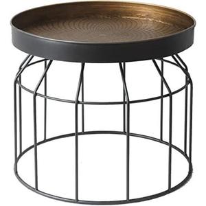 La mesa auxiliar de sofá de metal más popular con diseño antiguo, perfecta para agregar Carácter único a cualquier sala de estar - Product Image 2