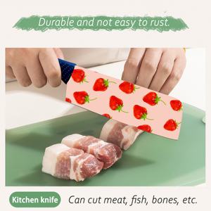 Juego de Cuchillos de Carnicero de Tendencia Nueva, Cuchillos Resistentes, Aptos para Lavavajillas, para Procesamiento de Carne, Uso Comercial en Cocina, Gratis - Product Image 5