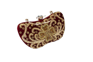 New Hot Selling <b>Wedding</b> <b>Day</b> Special Handcrafted Sequins and Beaded Design Chic <b>Bridal</b> Clutch <b>Bags</b> Available <b>for</b> Worldwide Export - Product Image 2