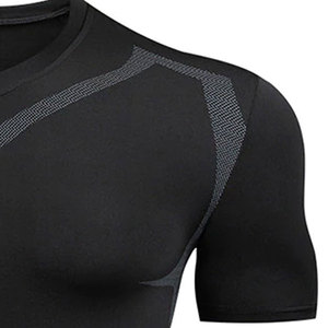 T-shirt MMA élégant pour athlètes, tissu doux et flexible, conçu pour l'entraînement en salle, la pratique des arts martiaux et les séances de sport. - Product Image 5