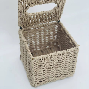 กล่องใส่กระดาษทิชชู่แบบวินเทจเป็นมิตรต่อสิ่งแวดล้อมที่ใส่ผ้าเช็ดปากสำหรับบ้านหรือที่เก็บของในรถยนต์สำหรับโต๊ะ - Product Image 6