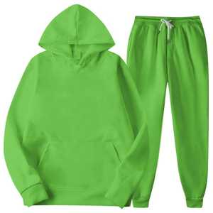 Chándal con capucha para hombre, sudadera, conjunto de pantalones para correr, chándal de 2 piezas - Product Image 6