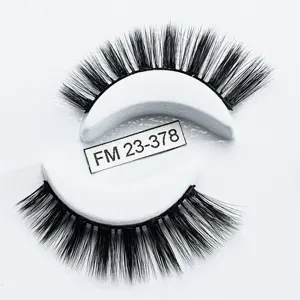 luxury wholesale 3D Faux Mink false eyelash ODM OEM private label service label cruelty free & sustainable eyelashes