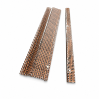 Supports de Mahjong en Acrylique en Forme de U Shangde, Supports Portables en Rotin Tressé pour Tuiles de Mahjong Américain, Idéal pour les Vendeurs de Mahjong en Plein Air
