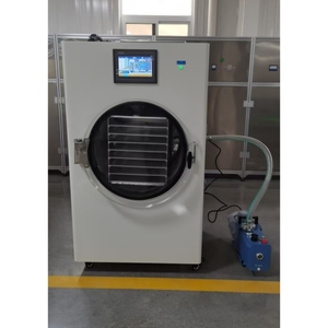 Máquina de Liofilización de Acero Inoxidable, Liofilizador Doméstico de Pequeña Escala para Alimentos Crudos para Mascotas, Golosinas para Perros, Pechuga de Res y Pollo - Product Image 5