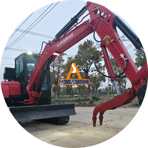 Yanmar Vio55 5.5 tonnes Mini pelle 90% nouvelle originale EPA CE approuvée agricole utilisée avec moteur de base et composants de moteur - Product Image 1