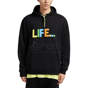 Bas quantité minimale de commande Prix de gros Hommes Puff Printing Hoodies Nouveau Design Puff Printing Hoodies Made Pakistan - Product Image 2