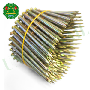 Clavos de bobina de 2-3/4 pulgadas, 5000 Uds., vástago liso/de anillo, cabeza a cuadros, pistola de clavos neumática de tamaño personalizado, el mejor precio, Material de acero de Vietnam - Product Image 3