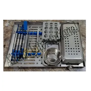 Ensemble d'instruments dentaires en acier inoxydable de qualité chirurgicale pour implantation manuelle - Product Image 4