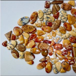 Calidad Superior Maligno Jasper Natural Brown Cuarzo Piedra preciosa suelta para la fabricación de joyas Precio al por mayor del exportador - Product Image 3