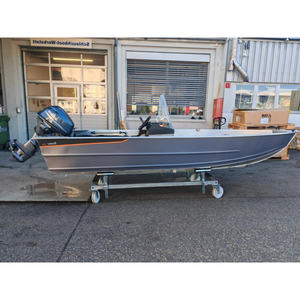 Bote de Pesca con Motor Nuevo Buster XSr, Dimensiones 4.18x1.76m - Product Image 1