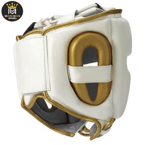 Couvre-chef de boxe en cuir de haute qualité personnalisable OEM Winning Head Guard Protective Headguard - Product Image 2