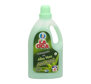 Distribuidor de confianza que vende LA OCA ALOE VERA Detergente líquido de 2 litros Esencia de aloe vera para ropa de lavandería - Product Image 1