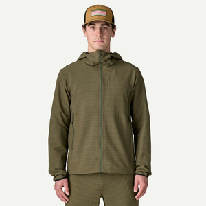 Veste coupe-vent légère, veste softshell à capuche pour l'extérieur, résistante à l'eau, vêtements de sport décontractés - Product Image 2