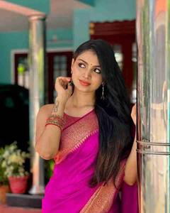 Saree Jacquard en organza rose fantaisie avec chemisier non cousu Vêtement indien et pakistanais avec travail de tissage - Product Image 6