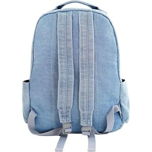 กระเป๋าเป้ผ้ายีนส์สำหรับผู้ชาย, กระเป๋าสะพายหลังยีนส์แนวสตรีทเสื้อผ้าฮิปฮอปแจ๊กเก็ต2025ใหม่ - Product Image 2