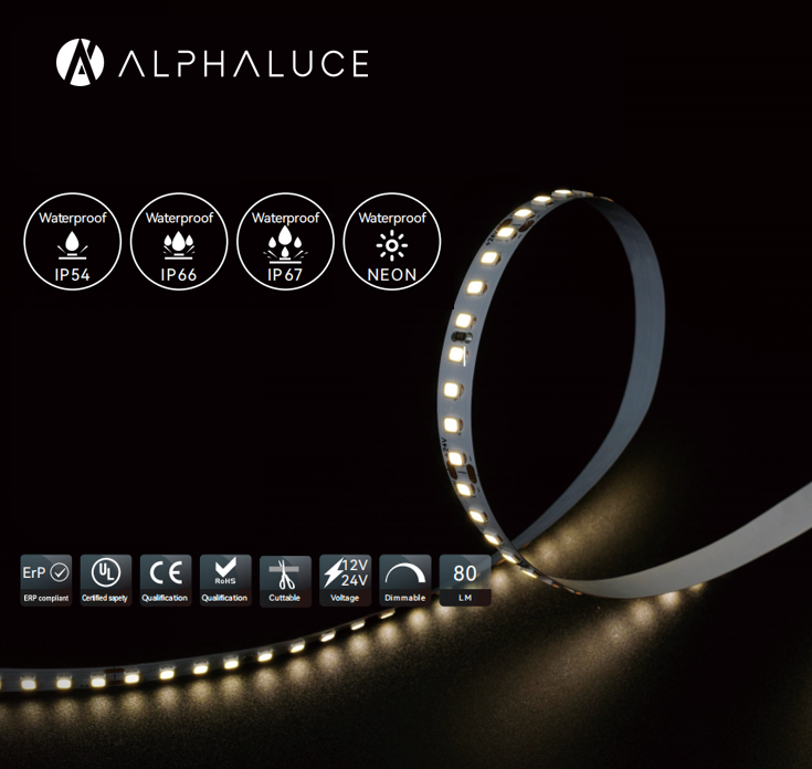 UL AI SMART CONVENTIONAL HIGH BRIGHTNESS Lens Flexible Wall Washer Rope DC24V Flexible LIGHTING APPLICATIONS LED Strip Lights