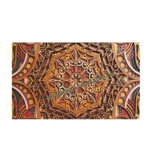 Venta caliente de alta calidad, decoración de pared, paneles de MDF colgantes de Mandala de madera cortados con láser multicapa para decoración al mejor precio - Product Image 1