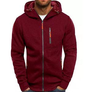 Sudaderas Largas Cómodas para Hombre, Color Personalizado, 100% Algodón, Sudaderas con Cremallera, Ropa de Moda, Sudaderas Ajustadas con Cremallera para Venta en Línea - Product Image 5
