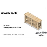 Plans de table console vintage des années 1980 de qualité incroyable Console en bois de style moderne pour entrée et hôtel en vente à bas prix
