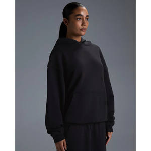 Sudadera con capucha para hombre negra hecha a medida 100% algodón con serigrafía 450GSM Streetwear Pullover Sudadera con capucha de alta calidad para hombre - Product Image 6