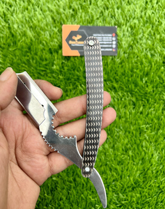 Rasoir droit professionnel manuel de haute qualité avec logo personnalisé, en acier inoxydable, lame à bord unique exposée pour le visage - Product Image 3