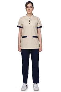 Uniformes d'hôtellerie pour femmes, blouses médicales à la mode, uniformes d'infirmière, vente en gros, blouses à manches courtes, ensembles - Product Image 2