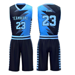 Camiseta de baloncesto de sublimación de precio barato personalizado, trajes de diseño uniforme, ropa deportiva de baloncesto, conjunto de baloncesto - Product Image 4