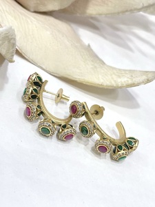 Pendientes elegantes de calidad superior de aspecto sencillo con aspecto tradicional, perfectos para fiesta, accesorios de moda para mujer - Product Image 2