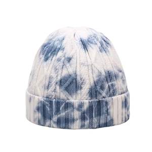 Gorro de Invierno Tejido, Cálido, de Lana Acanalada, con Patrón de Letras Largas, Color y Logotipo Personalizables, Unisex, con Vuelta - Product Image 1