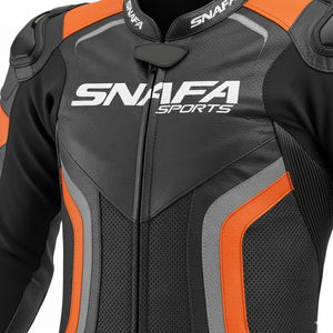 Traje de moto de hombre al por mayor hecho de cuero genuino Traje de moto de bajo precio Ropa deportiva Trajes de carreras de motos - Product Image 4
