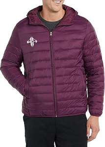 Top New Trending SHINY PUFFER JACKET-Chaqueta acolchada púrpura para hombre Chaqueta de invierno hinchada con logotipo personalizado de invierno de ATLANTIC - Product Image 6