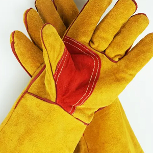 Guantes de soldadura de alto rendimiento Guantes de Cuero 100% de alta calidad para hombres y mujeres para soldadura Tig y conducción - Product Image 5