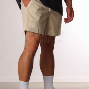 Pantalones cortos de malla para hombre 2025, Diseña tus propias camisas de malla con logotipo personalizado en color liso para la venta en línea - Product Image 4