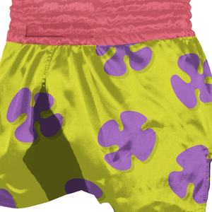 Short de boxe MMA unisexe léger et respirant noir et blanc Athletic Performance - Product Image 1