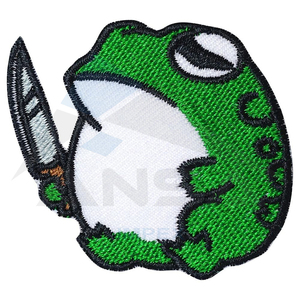 2024 nueva llegada parches bordados personalizados parches de tela de hierro de diseño múltiple con lentejuelas PVC y Material de fieltro - Product Image 1