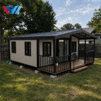 Maison conteneur modulaire pliable et extensible Melbourne avec options de classification BAL et de résistance au vent