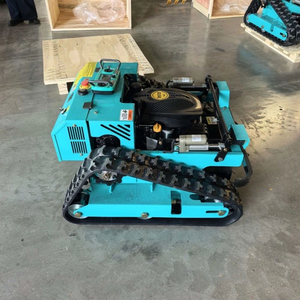 Brushless Motor Gas Power 9HP <b>Remote</b> Crawler <b>Control</b> Lawn Mower Tracked <b>Robot</b> Slope 24V Agricultural <b>Robot</b> Smart Grass Cutter - Product Image 4