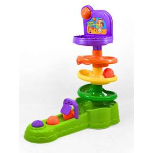 GIRNAR Juego de Baloncesto de Interior, Diseño en Espiral, Baloncesto de Plástico - Product Image 2