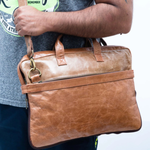 Classic Fashion Cross Body <b>Bag</b> Crunch Leather Messenger <b>Men</b> <b>Sling</b> <b>Bag</b> Genuine Leather Casual Messenger <b>Bags</b> - Product Image 2