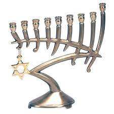 Menorah for Men Aluminum Design for Christmas Celebrations - Product Image 2