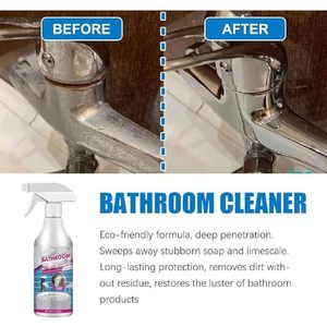 Limpiador desincrustante líquido ecológico para baño, elimina manchas difíciles, cal y suciedad en cabinas de ducha, en aerosol. - Product Image 5