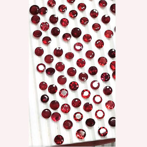 826 Uds granate rojo Natural 6 7 8 9 10mm redondo 7x5mm 8x6mm 9x7mm ovalado 7x5mm 8x6mm corte baguette 810 Ct lote de piedras preciosas EE. UU. 240 $ por todo - Product Image 3