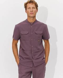 ชุดผ้าทอเอวยางยืดชุดยูนิฟอร์มโรงพยาบาลชุดสครับทางการแพทย์ดีไซน์100% ตามสั่ง - Product Image 4