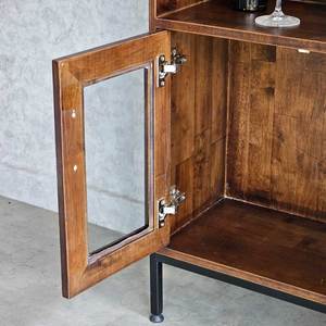 Mueble Decorativo Moderno de Madera de Caucho de 120x30x85cm KTB68178 - Product Image 6