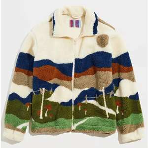 แจ็กเก็ตขนแกะกันลมที่เชื่อถือได้สำหรับบุรุษอบอุ่นมีซิปกันหนาวฉนวนกันความร้อนเดินป่ากลางแจ้งทนทานยาวนานใส่สบาย - Product Image 3